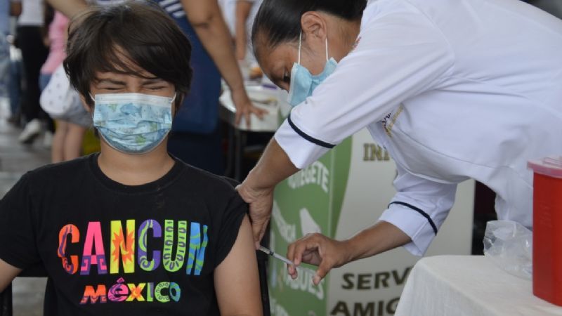 Anuncian segunda dosis de vacuna anticovid para adolescentes en Ciudad del Carmen