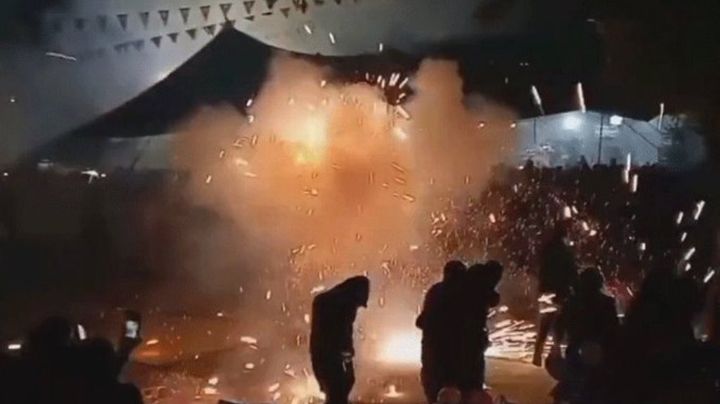 Así se vivió la explosión en Tianguistenco: VIDEO