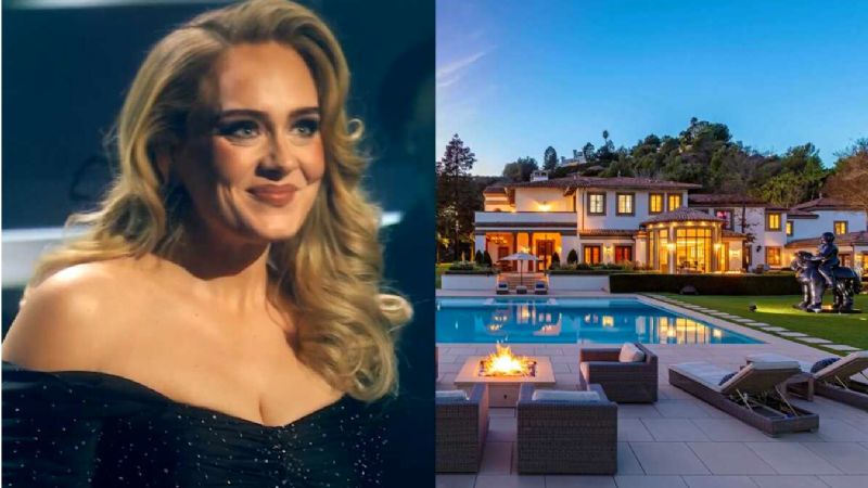 Así es la lujosa mansión que Adele vende en Beverly Hills, California: FOTOS