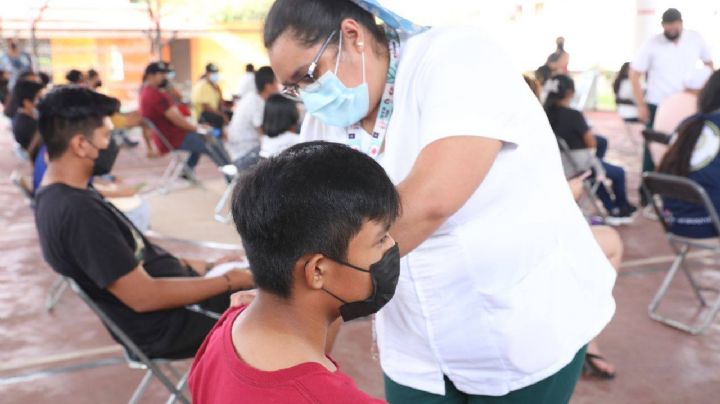 Anuncian la última fase de vacunación contra COVID-19 a niños de 5 a 11 años en Yucatán