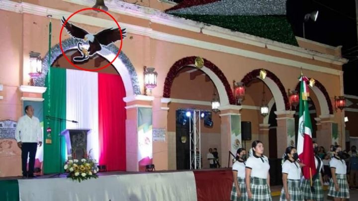 Alcalde de Panabá pide disculpas tras confundir a un águila real con una calva en las fiestas patrias