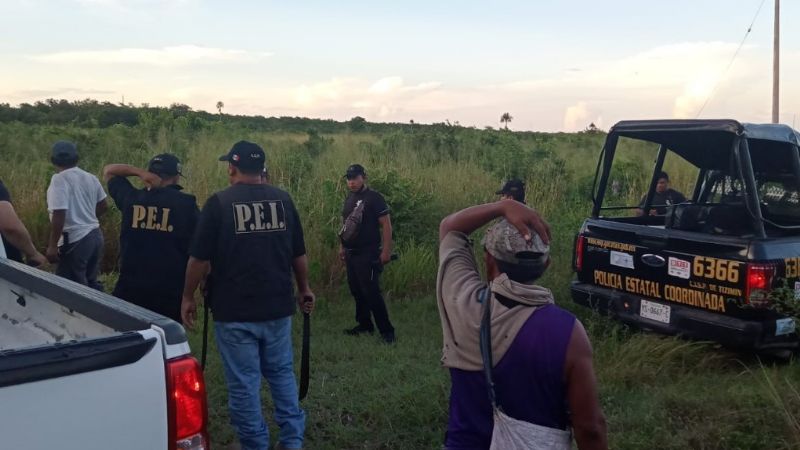 Continúan labores de búsqueda de cazadores en Panabá, Yucatán