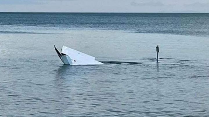 Avioneta habría caído en el mar al Oeste de Progreso; reportan pescadores