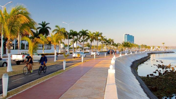 Malecón Campeche: Disfruta del atardecer en bici