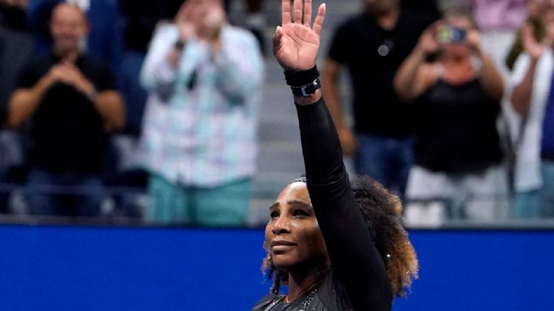 Serena Williams no pudo con Alja Tomljanovic en el US Open y se retira del tenis