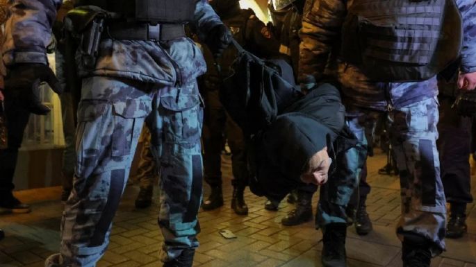 Más de mil detenidos en protestas en Rusia contra la movilización parcial