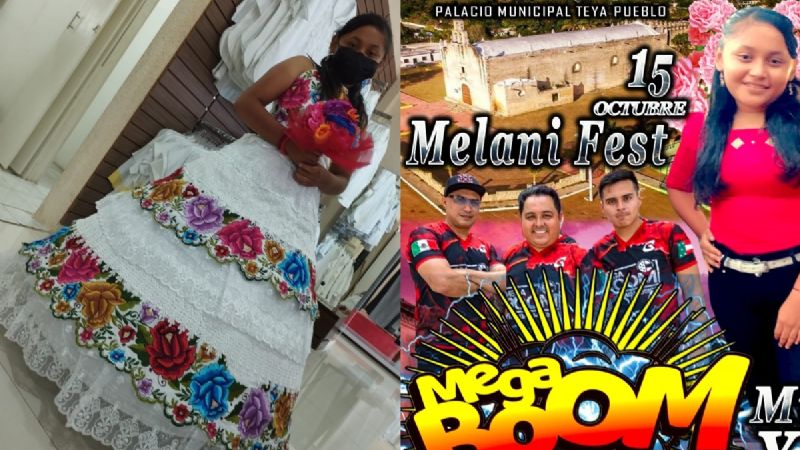 Melani, la 'Rubí yucateca' que tendrá la fiesta de XV años más grande de todo el estado