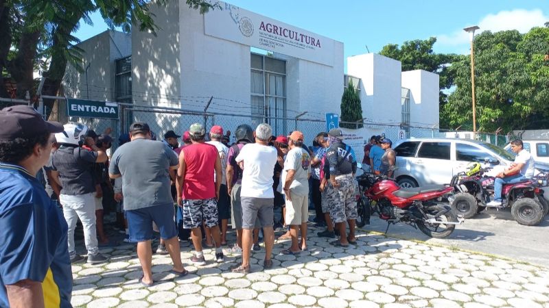 Pescadores dan ultimátum a la Secretaría de Agricultura en Campeche