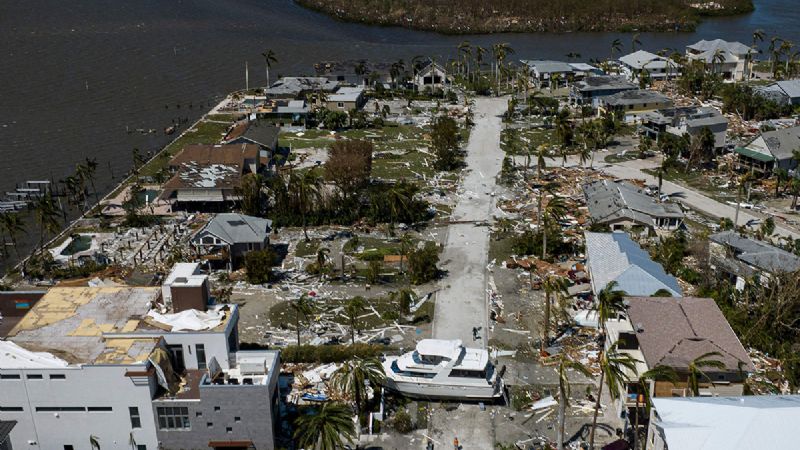 Elevan a 15 el número de muertos por Huracán Ian en Florida