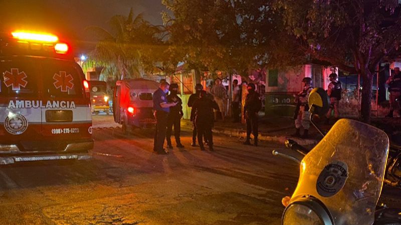 Intentan asesinar a un mototaxista a balazos en fraccionamiento de Cancún