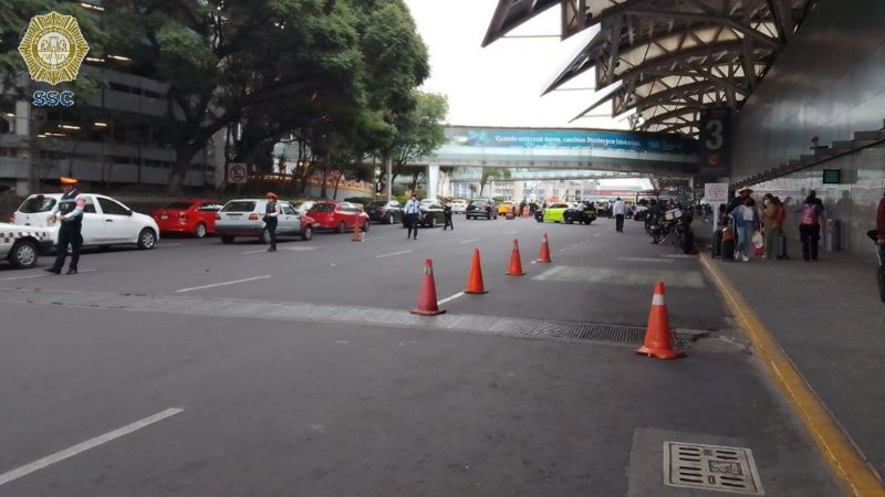 Extrabajadores de Mexicana de Aviación levantan bloqueo en AICM