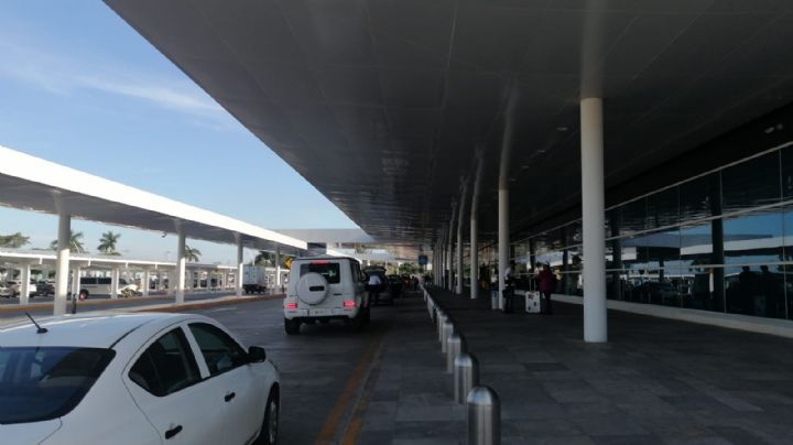 Guardia Nacional vigila ingreso de Uber al aeropuerto de Mérida: VIDEO