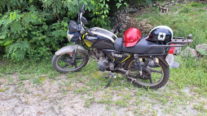 Moto robada es devuelta a su dueño en Carrillo Puerto; el ladrón la abandonó