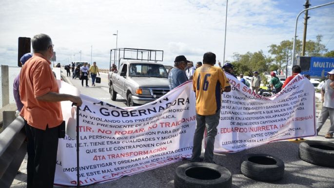 Taxistas y transportistas amenazan con bloqueos en Campeche para este jueves