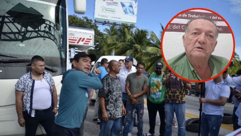 Taxistas amenazan al Gobierno de Campeche; o despiden al Director del IET o habrá bloqueos