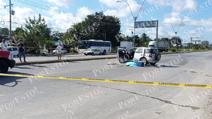 Un muerto y herido fue el saldo de un choque en Cancún: EN VIVO