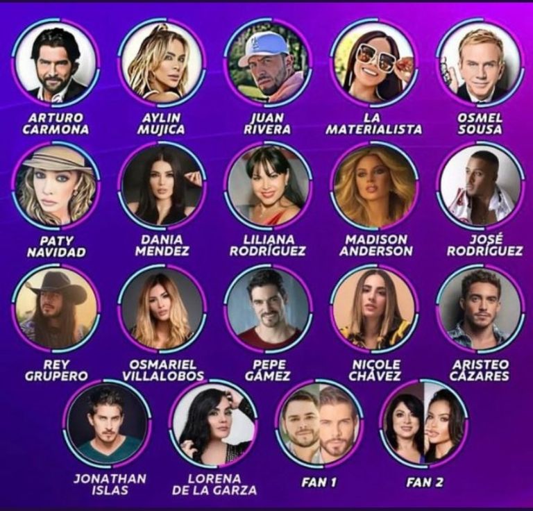 La Casa de los Famosos 3 Estos son los participantes de la nueva