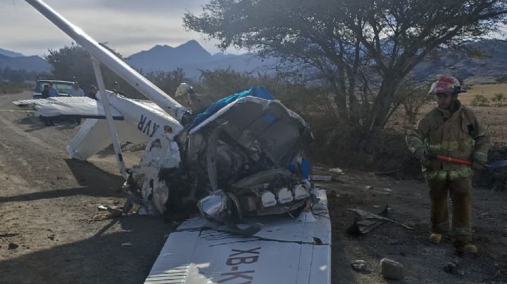 Cae avioneta en Jalisco, hay una persona muerta y un menor herido