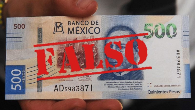 Alerta por billetes falsos en Yucatán: Banxico registró más de 2 mil billetes piratas en 2022
