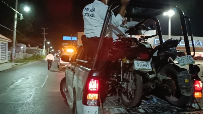 Levantan motocicletas 'chocolate' en Campeche