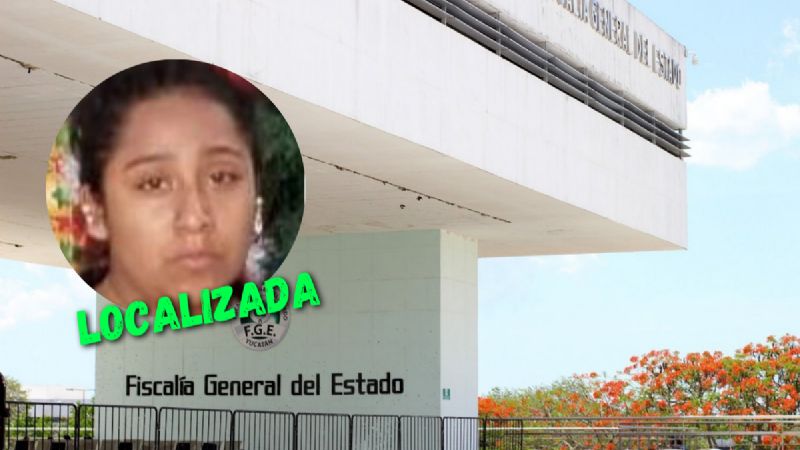 Localizan en Mérida a joven después de 23 días desaparecida