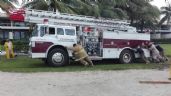 En caso de incendios, Cozumel no cuenta con unidades de emergencia activas