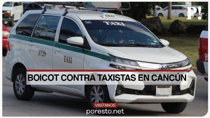 Boicot contra taxistas en Cancún: Reporte en vivo desde Plaza las Américas