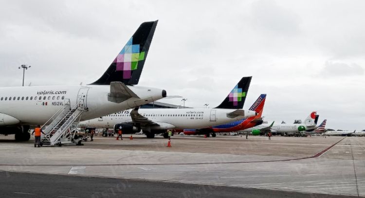 Desvían 12 vuelos con destino a Cancún al aeropuerto de Mérida