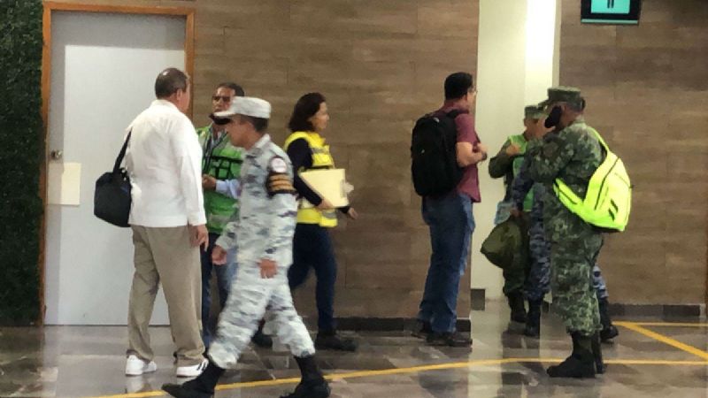 Ejército toma control de aeropuerto de Campeche