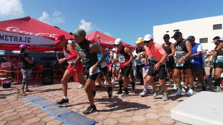 Inicia el Ultramaratón Non Stop 24 horas en Isla Mujeres