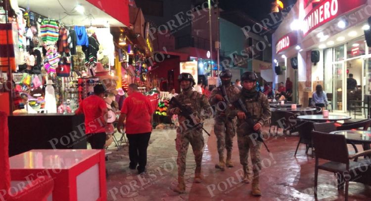 Militares blindan el corazón de la Zona Hotelera de Cancún: FOTOS