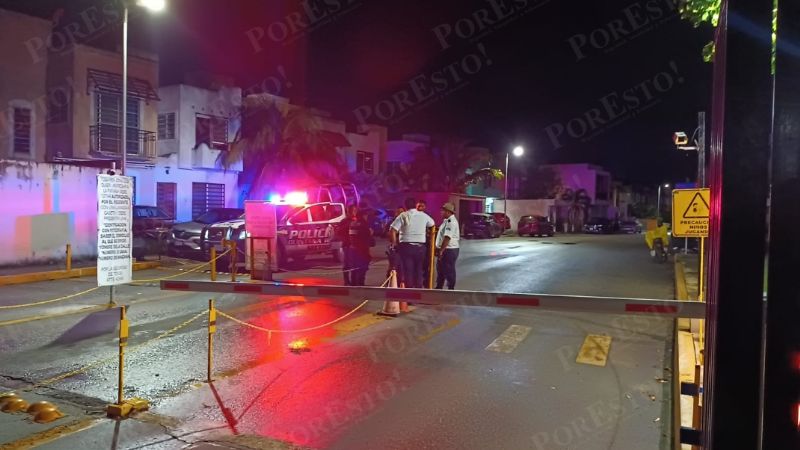Atacan a balazos a un policía en Cancún; sería hermano del taxista ejecutado