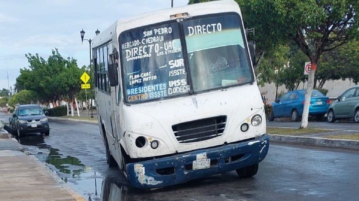 Usuarios critican aumento al transporte en Campeche; "es un berrinche de los choferes"