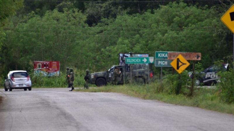 Fuerzas armadas blindarán  Alfredo V. Bonfil de Campeche