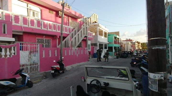 Aseguran una casa de seguridad en Isla Mujeres
