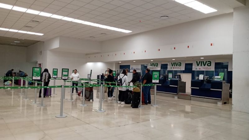 Cancelan un vuelo a Dallas en el Aeropuerto de Mérida
