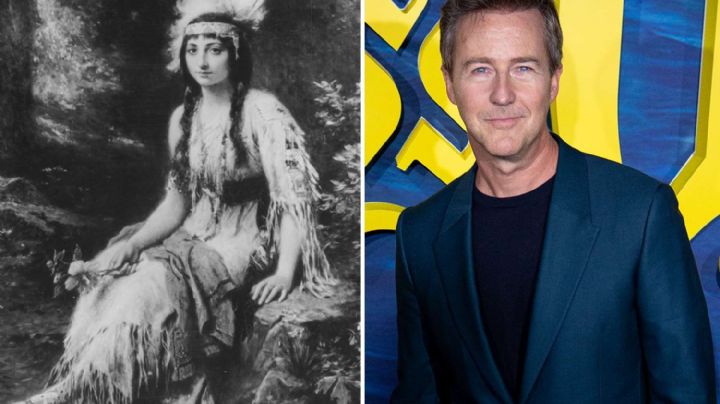 ¿Edward Nortonn y Pocahontas son familia? Así lo descubrió el actor
