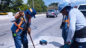Cierran el puente de la 50 Sur del Periférico de Mérida por obras de mantenimiento