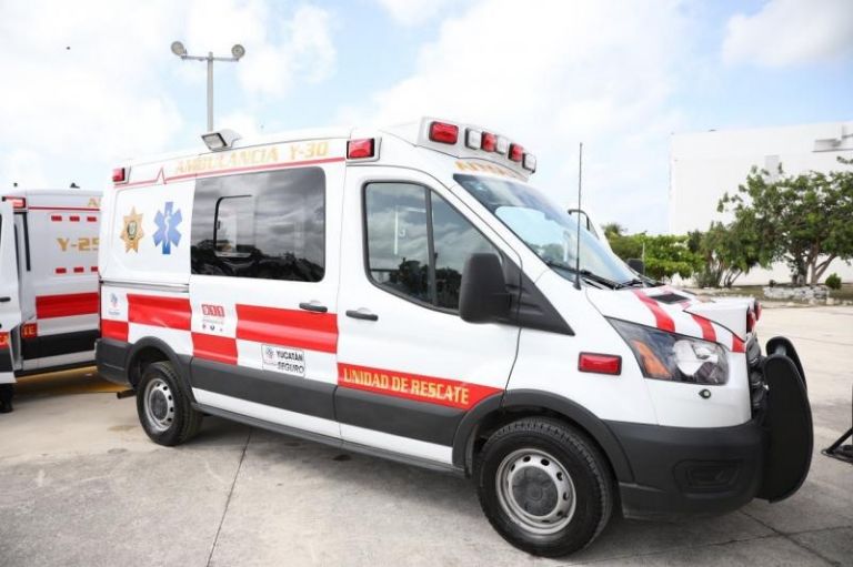 Ambulancia SSP Yucatán