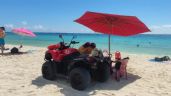 Primera picadura por mantarraya del año en Playa del Carmen