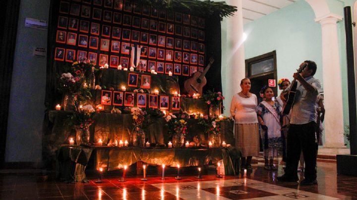 Museo de la Canción en Mérida coloca altar en recuerdo a grandes músicos yucatecos