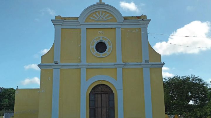 Yobaín 'presume' su parroquia como una de sus edificaciones más antiguas de Yucatán