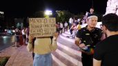 Yucatecos marchan en Mérida por la muerte del magistrade Ociel Baena: EN VIVO
