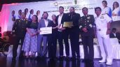 Carlos Sansores Acevedo recibe el Premio Municipal del  Deporte 2023 en Cancún