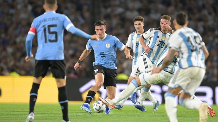 Uruguay acaba con racha de victorias de Argentina y los doblega en eliminatorias de Conmebol