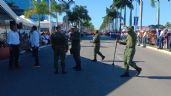 Desde el malecón de Campeche, contingente participa en el desfile de la Revolución Mexicana: VIDEO