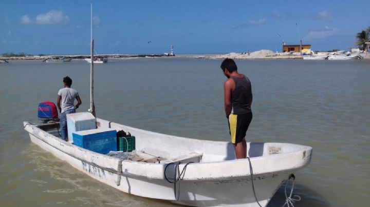 Yucatán: Frentes fríos 'congelan' la economía de los pescadores