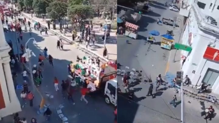 Se desata supuesta balacera en pleno desfile revolucionario en Linares, Nuevo León: VIDEO