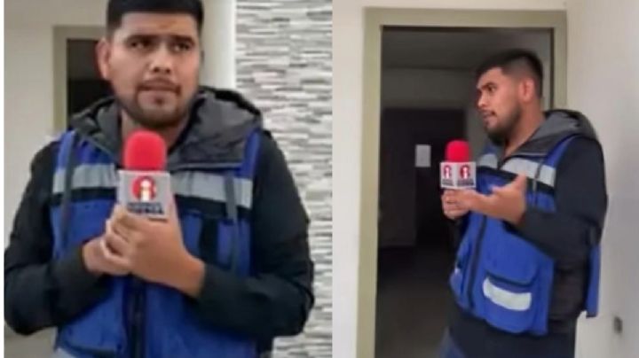 Reportero cubre robo en Coahuila y descubre que es su propia casa: VIDEO