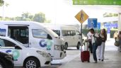 Transportistas del aeropuerto de Cancún, con opción de irse al Aeropuerto de Tulum